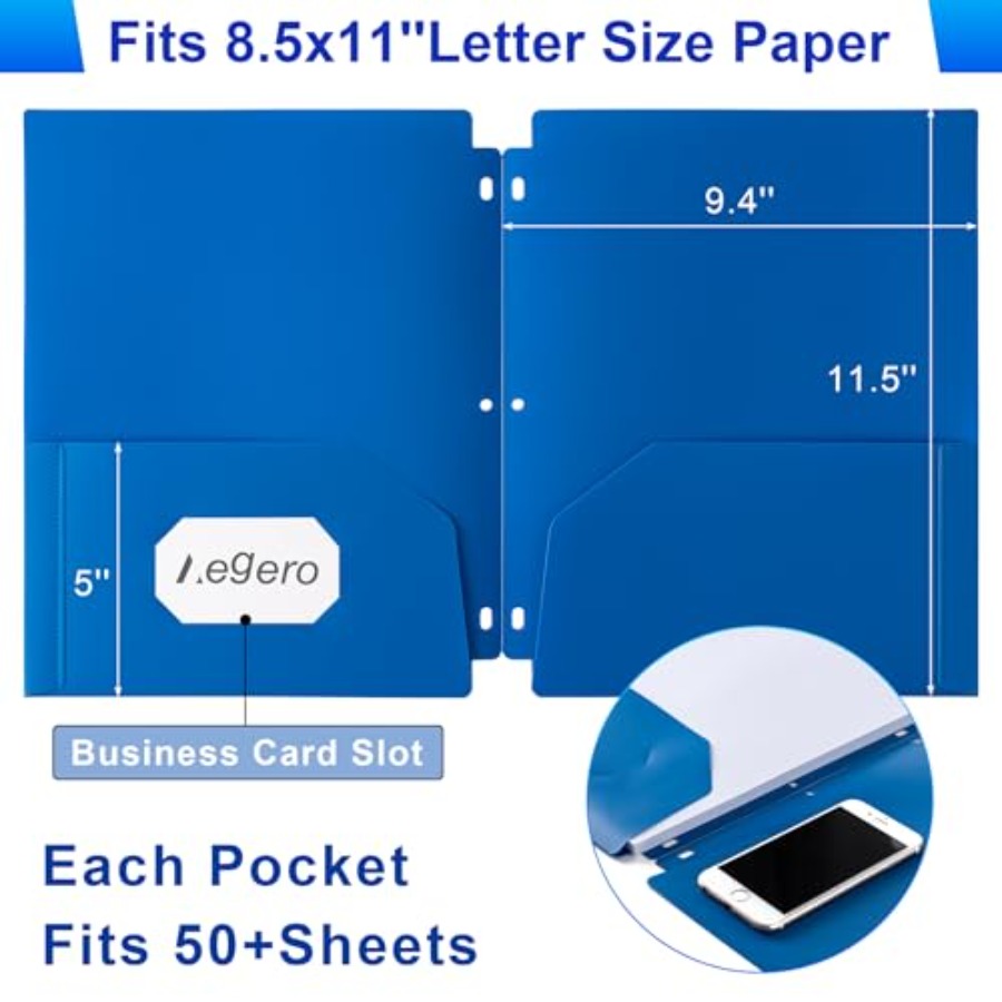Plastic 3 Hole Punch Folders w - Binding Comb Plastic review and price