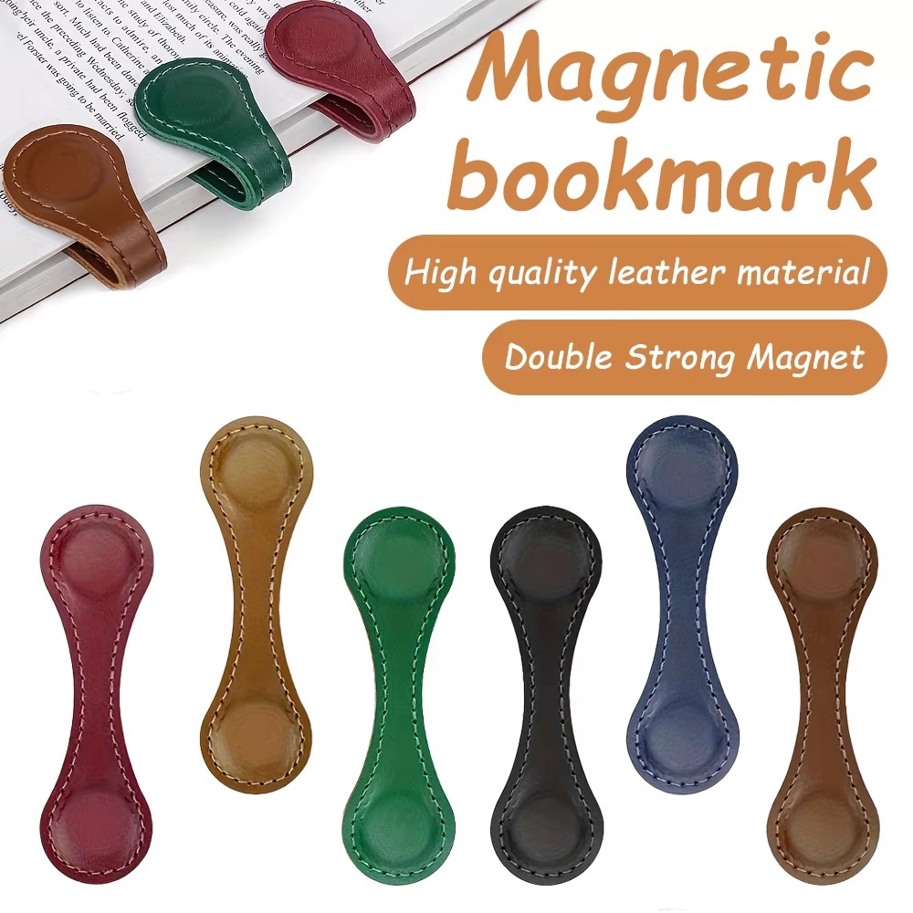 Vintage Personalized PU Leathe - Bookmark Magnetic Clip review and price