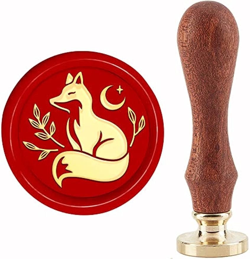 1PC Fox Moon Wax Seal Stamps R - Wax Seal Stamp Kit review and price