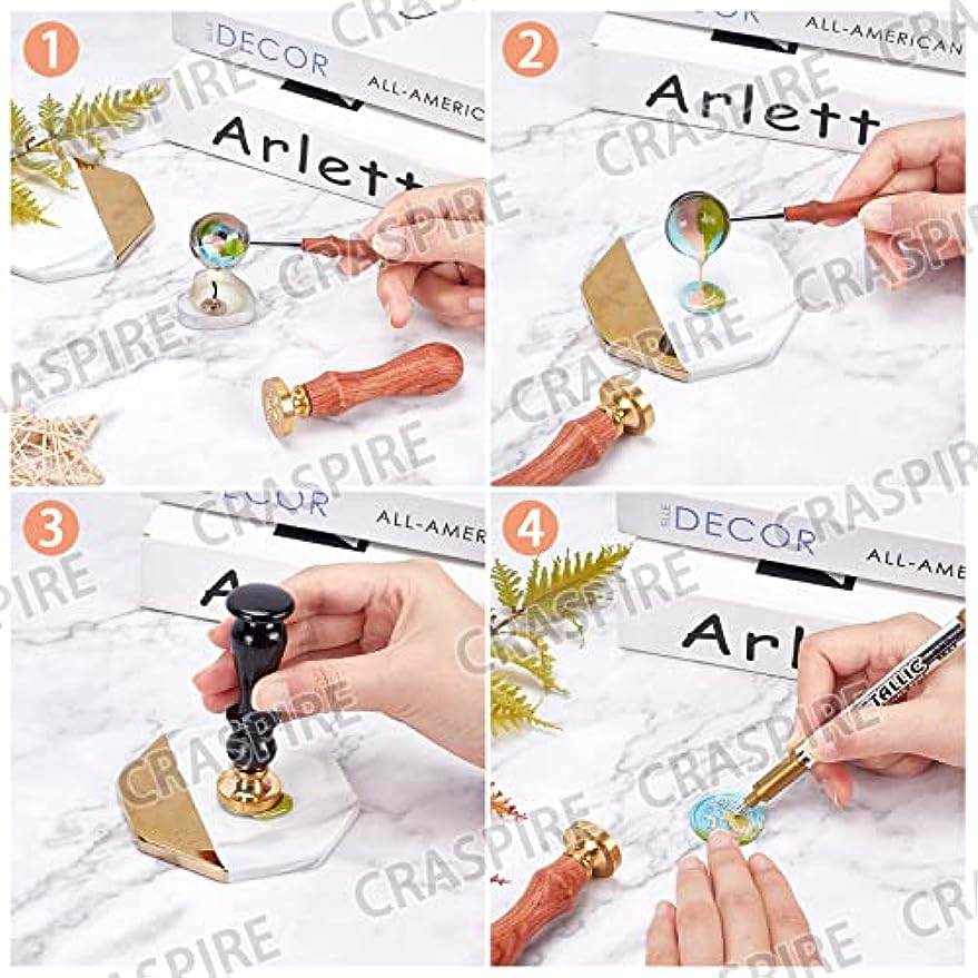 1PC Fox Moon Wax Seal Stamps R - Wax Seal Stamp Kit review and price