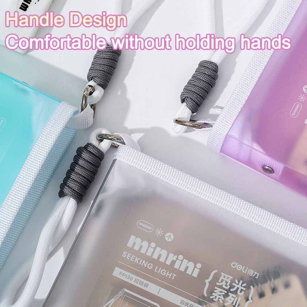 Portable Transparent A4 Zipper - Office Stationery And Supply review and price
