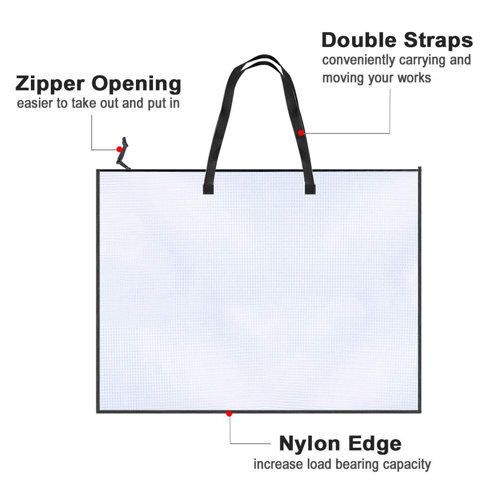 Transparent File Bag Large-Cap - Office Stationery And Supply review and price