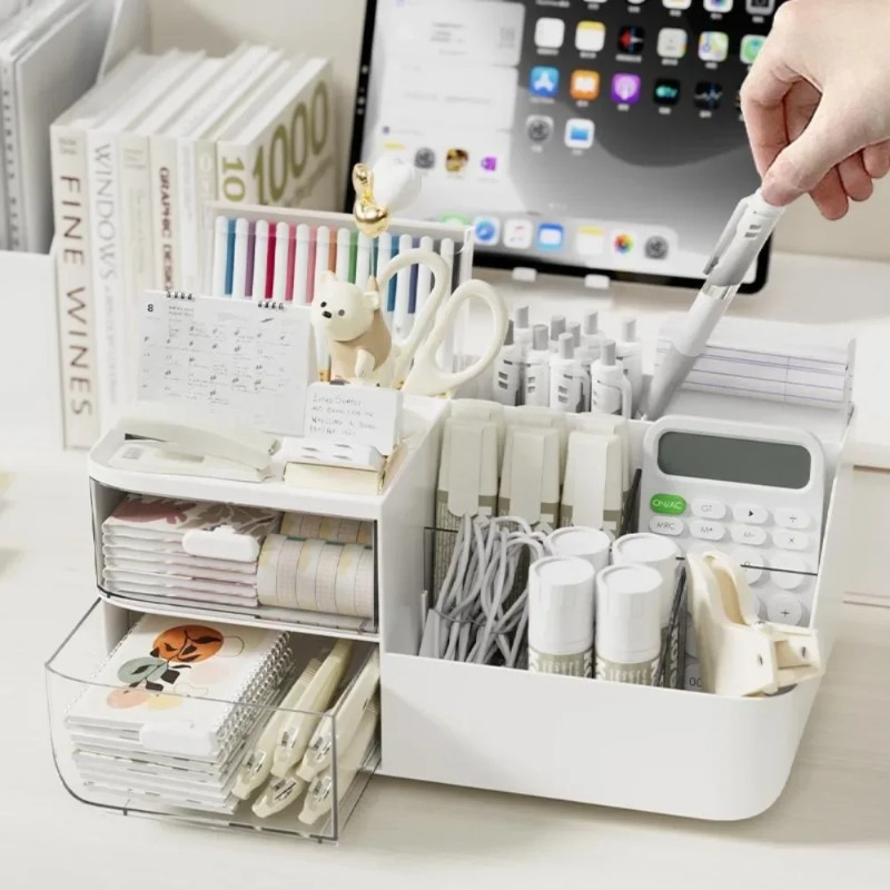 1Pcs Desktop Cosmetics Organiz - Ideal Stationery & Office Supply review and price