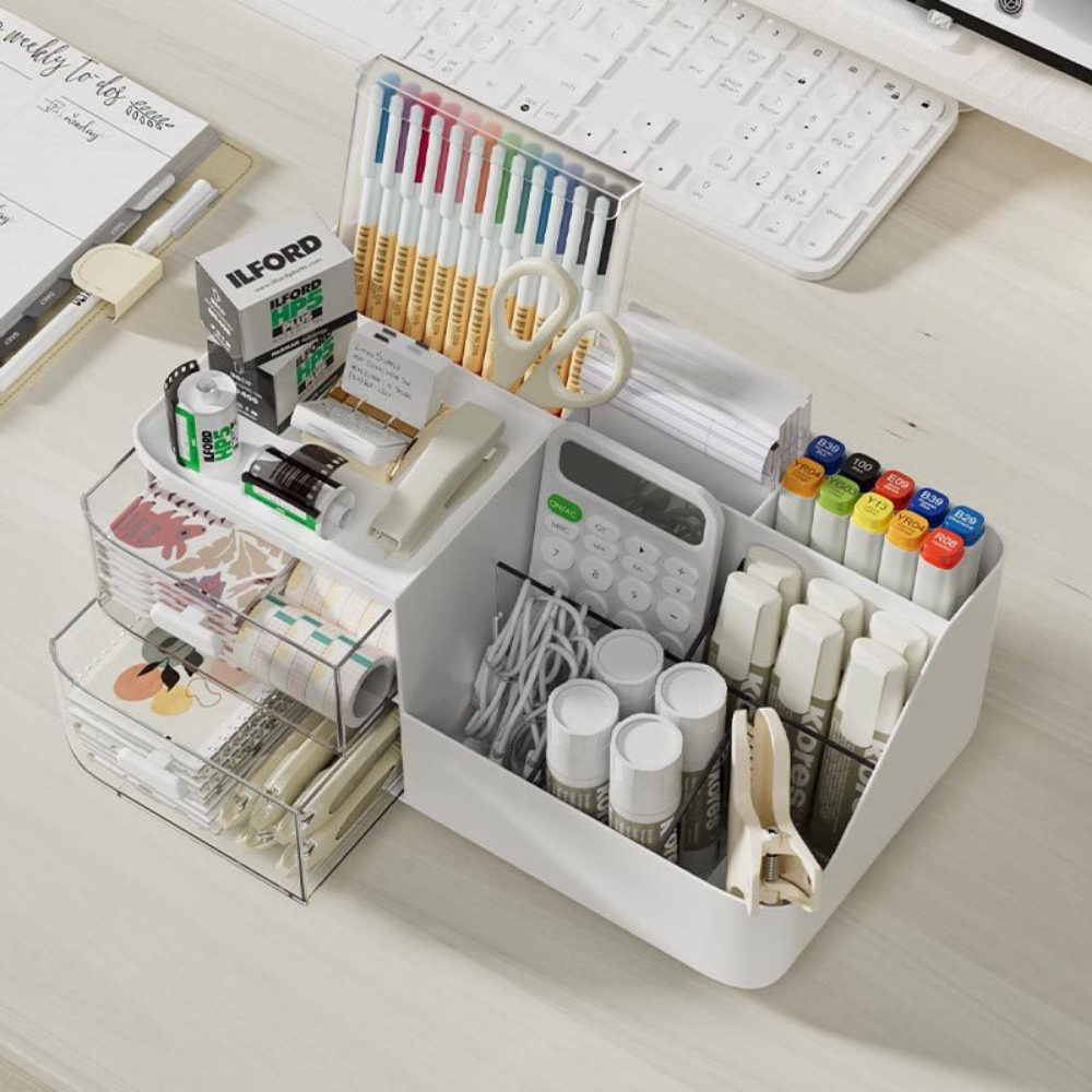 1Pcs Desktop Cosmetics Organiz - Ideal Stationery & Office Supply review and price