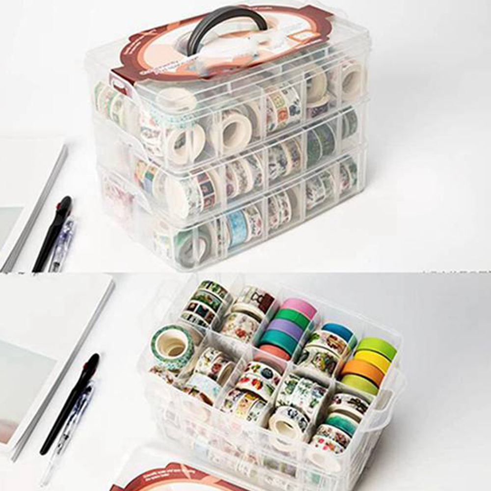 Clear 3 Layers 30 Grids Washi  - Washi Tape Set review and price