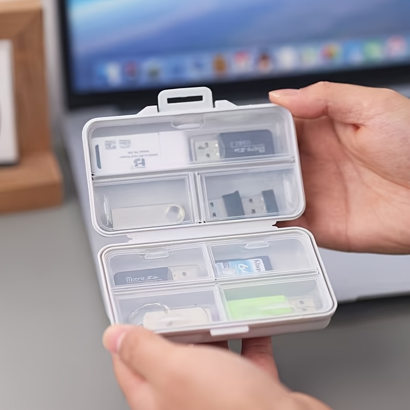 1PC USB Storage Box with Compa - Stationery And Office Supply Stores review and price