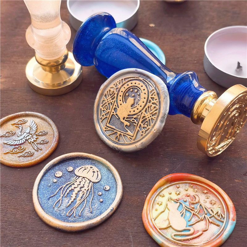 Jellyfish Starfish Butterfly C - Wax Seal Stamp Kit review and price