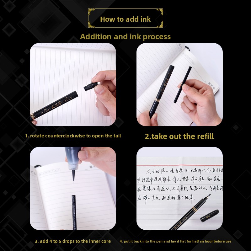 4PCS/SET Calligraphy Art Marke - Office Stationery And Supply review and price