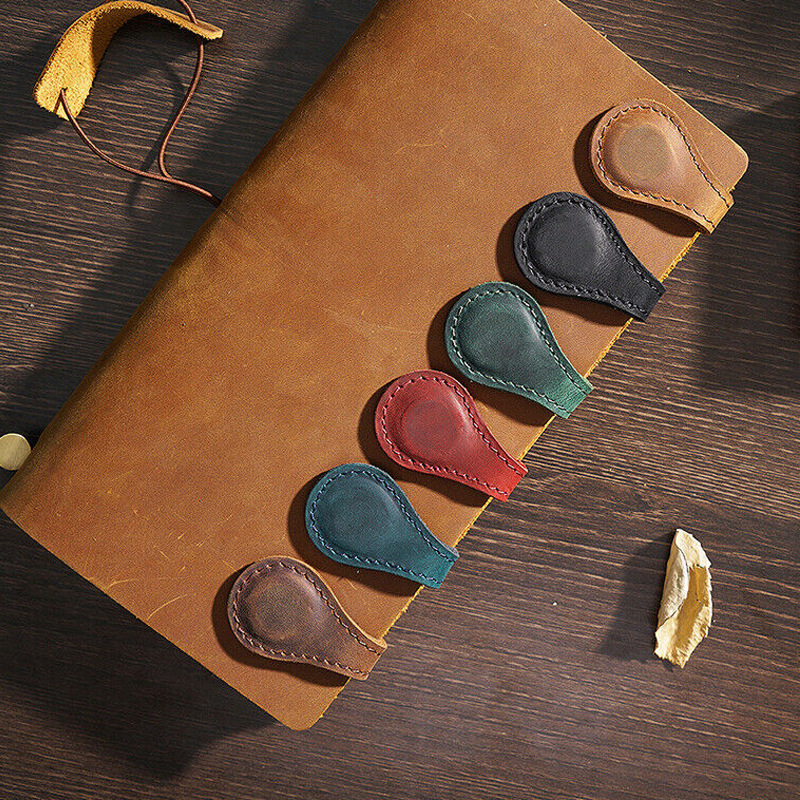 Magnetic Leather Bookmark Doub - Bookmark Magnetic Clip review and price