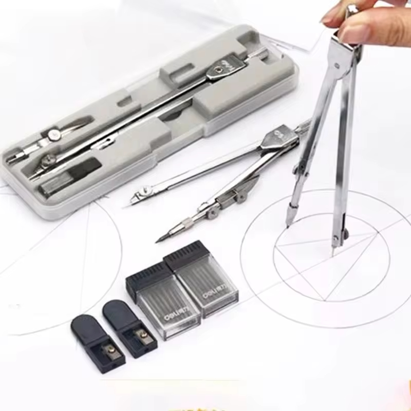 Stainless Steel Multifunctiona - Compass Geometry Set review and price