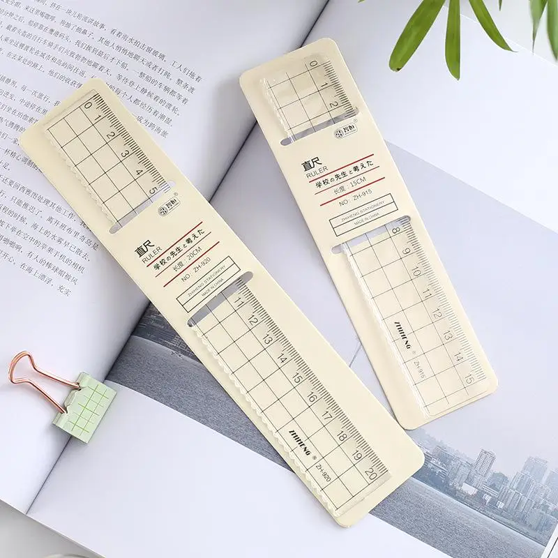 1Pcs Simple15cm 18cm 20cm Tran - Ruler Set Transparent review and price