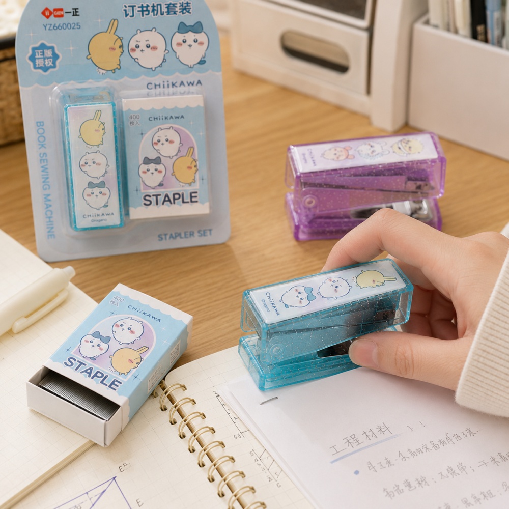 Genuine Chiikawa Stapler Set D - Office Supply Office Stationery Items review and price