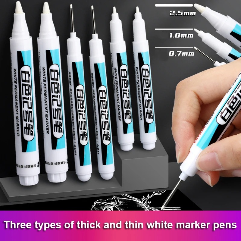 0.7/1.0/2.5MM White Permanent  - Correction Fluid White review and price