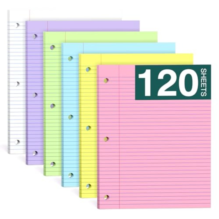 Note Pads 8 X 10.5 Loose Leaf  - Paper Punch 3 Hole review and price
