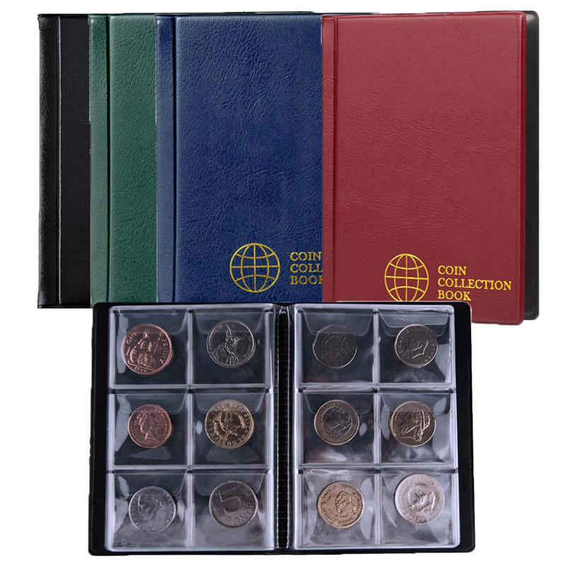 60Pocket Coin Collection Album - Binding Comb Plastic review and price
