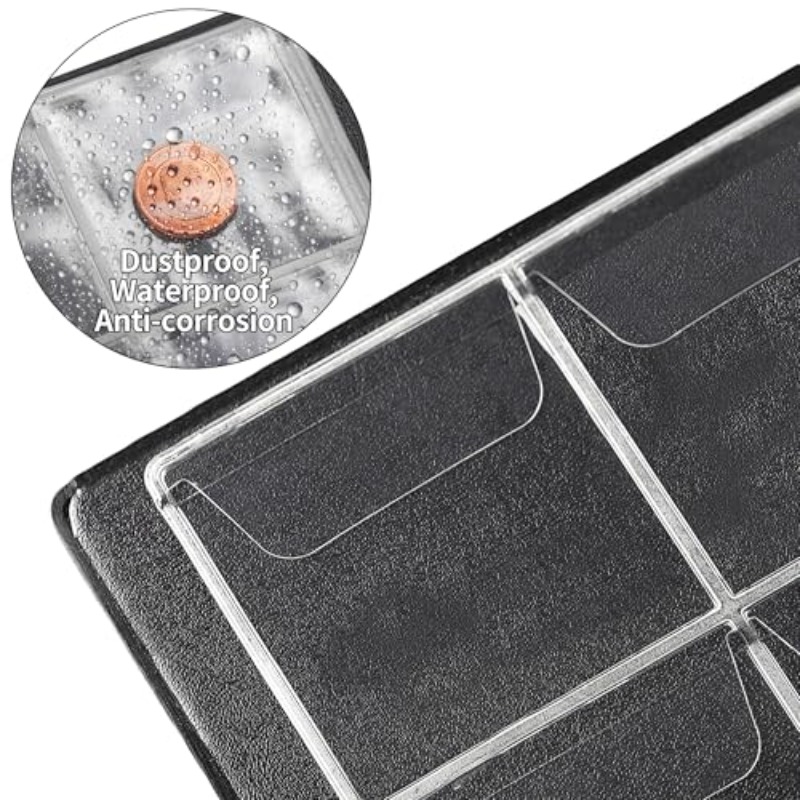 60Pocket Coin Collection Album - Binding Comb Plastic review and price