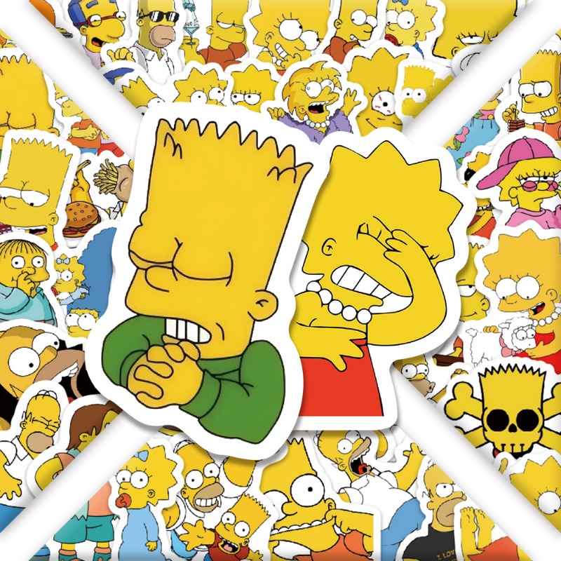 The Simpsons Homer Marge Bart  - Memo Pad Sticky review and price