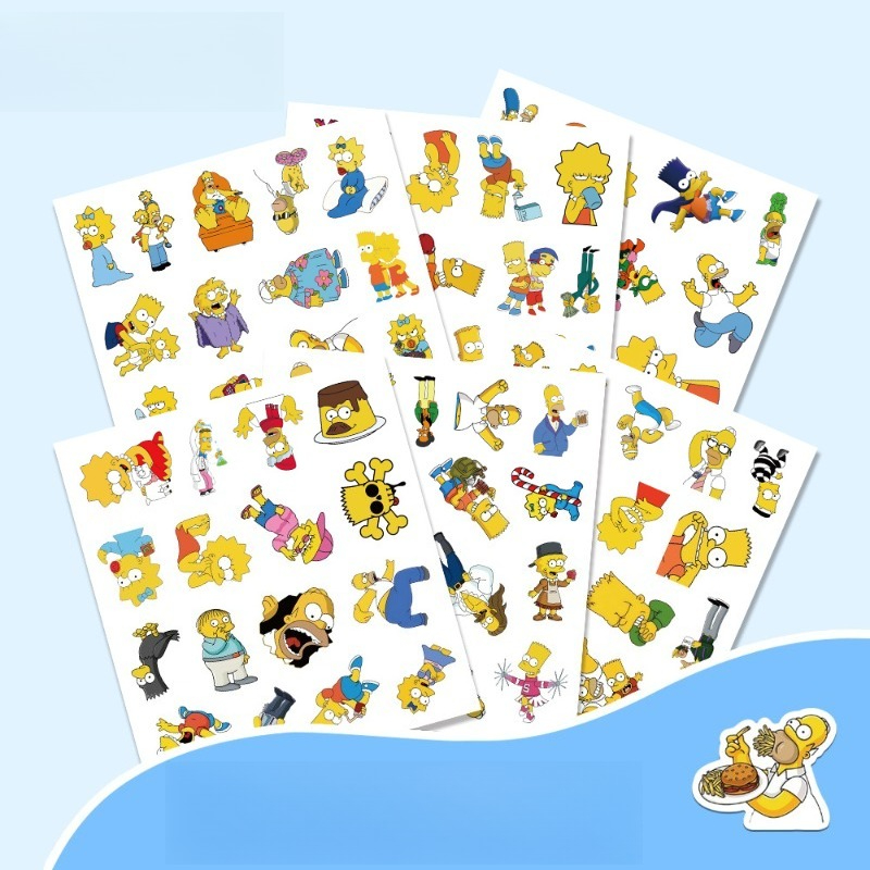 The Simpsons Homer Marge Bart  - Memo Pad Sticky review and price