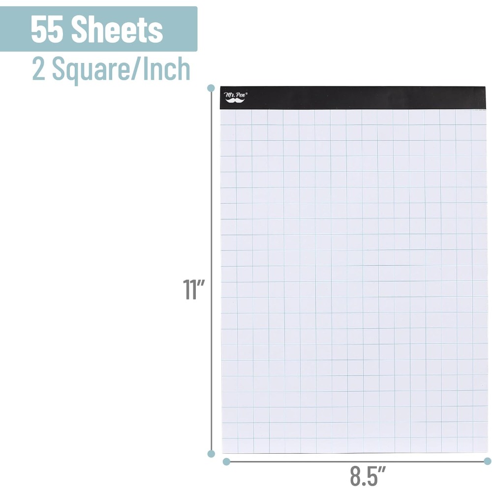 Graph Paper Pad, 8.5x11 Inches - Graph Paper Pad review and price