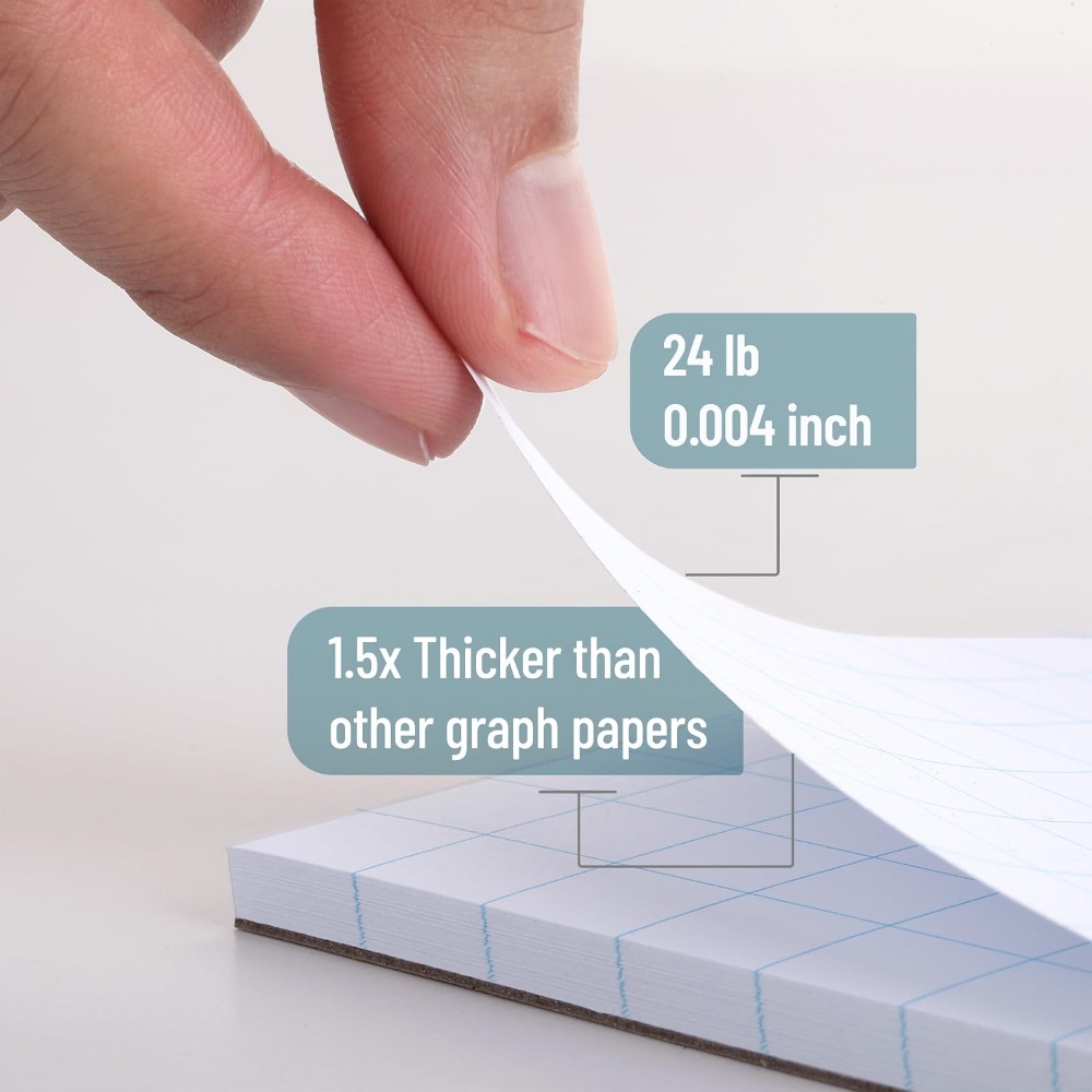 Graph Paper Pad, 8.5x11 Inches - Graph Paper Pad review and price