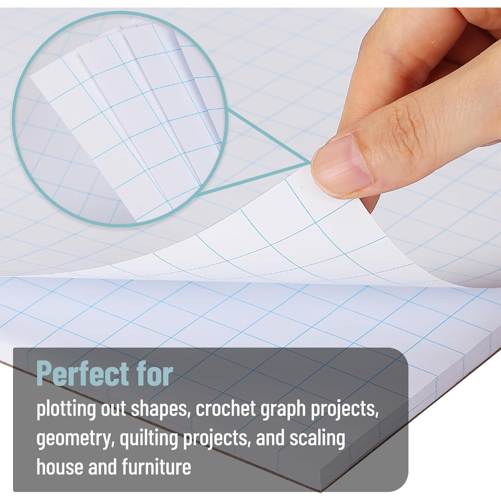 Graph Paper Pad, 8.5x11 Inches - Graph Paper Pad review and price